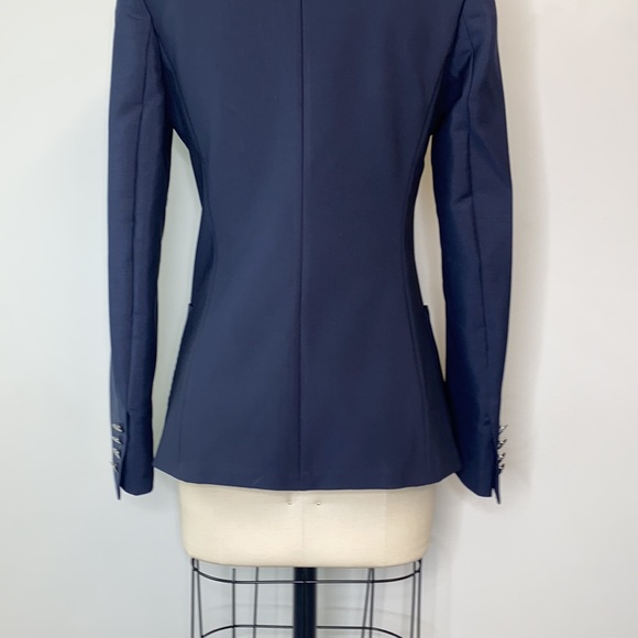 MaxMara Double Breast Navy Blazer - Picture 8 of 9